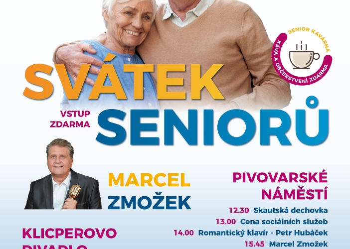 Pojďte s námi oslavit Svátek seniorů