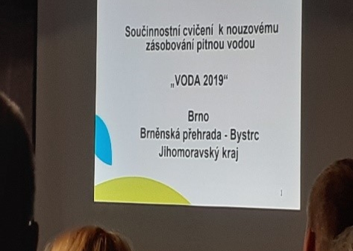 Součinnostní cvičení ,,VODA 2019“